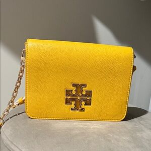 Tory Burch Vibrant Yellow Crossbody Bag